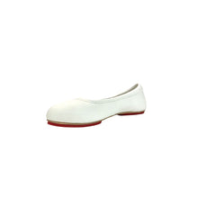Load image into Gallery viewer, Off-White Shade Enchanted Weave Ballerina Flats
