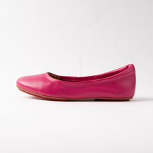 Load image into Gallery viewer, Blushing Pink Silken Glide Ballerina Flats
