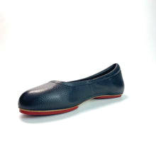 Load image into Gallery viewer, Charcoal Black Enchanted Weave Ballerina Flats
