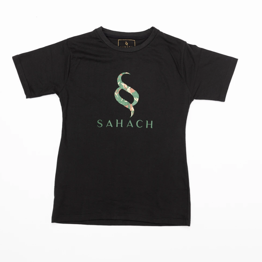 Sahach Signature Logo Cotton Tee